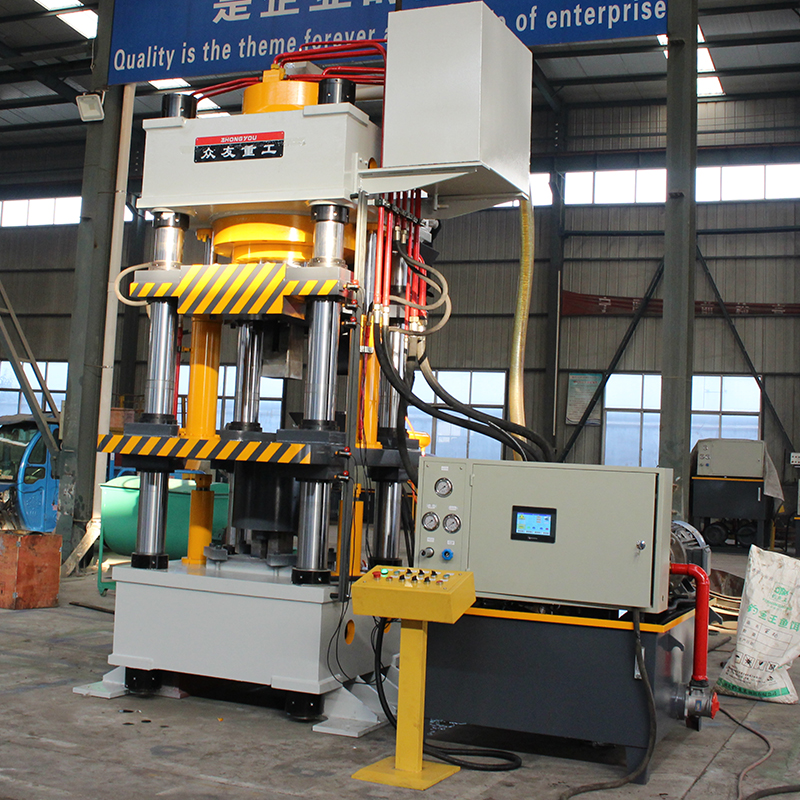 成型液压机在运行中有抖动异响是什么原因？