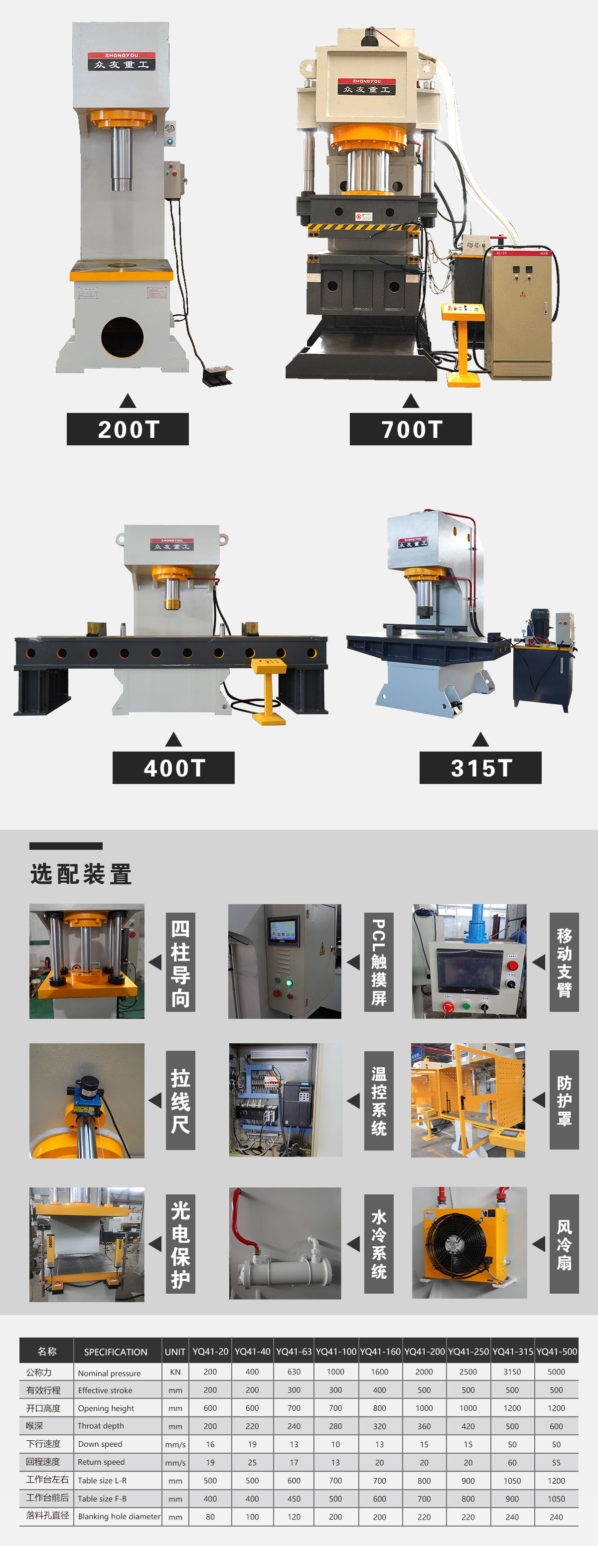 单臂液压机解决方案