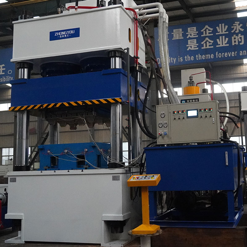 1600吨竹纤维托盘液压机  模压成型压力机