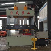 500吨三梁四柱液压机厂家发货