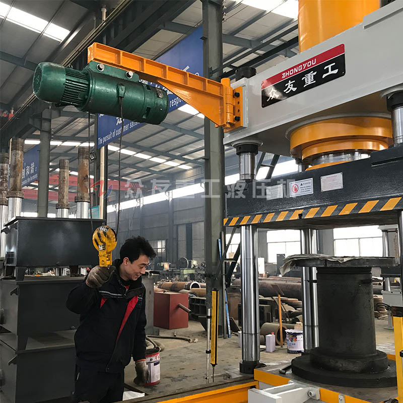 400吨移动工作台液压机 400t金属成型四柱油压机