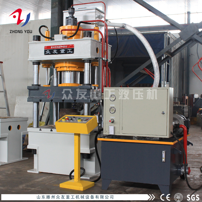 200t四柱液压机油缸进入异物怎么办？液压机厂家教你